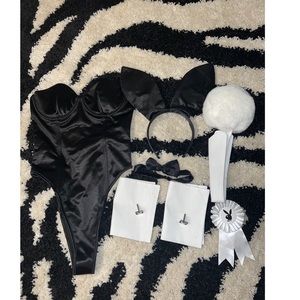 The Official Playboy Bunny Costume - Black